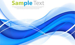 Abstract Blue Background Vector